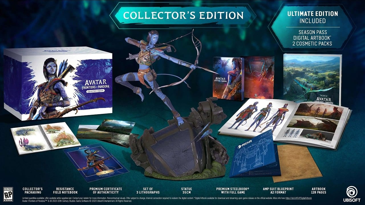 Avatar Frontiers Of Pandora Aura Droit Une dition Collector Massive
