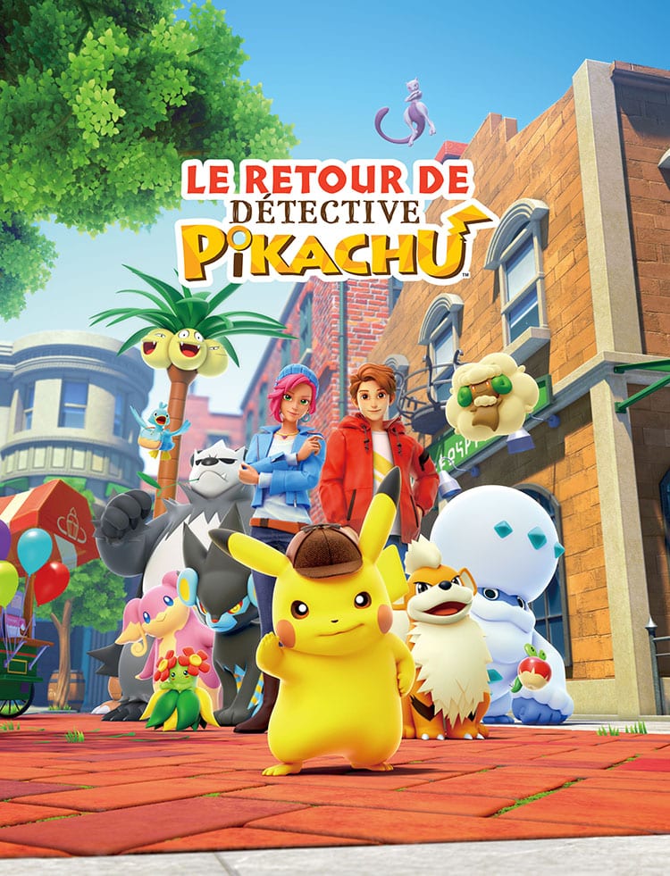 Jaquette Le retour de Détective Pikachu