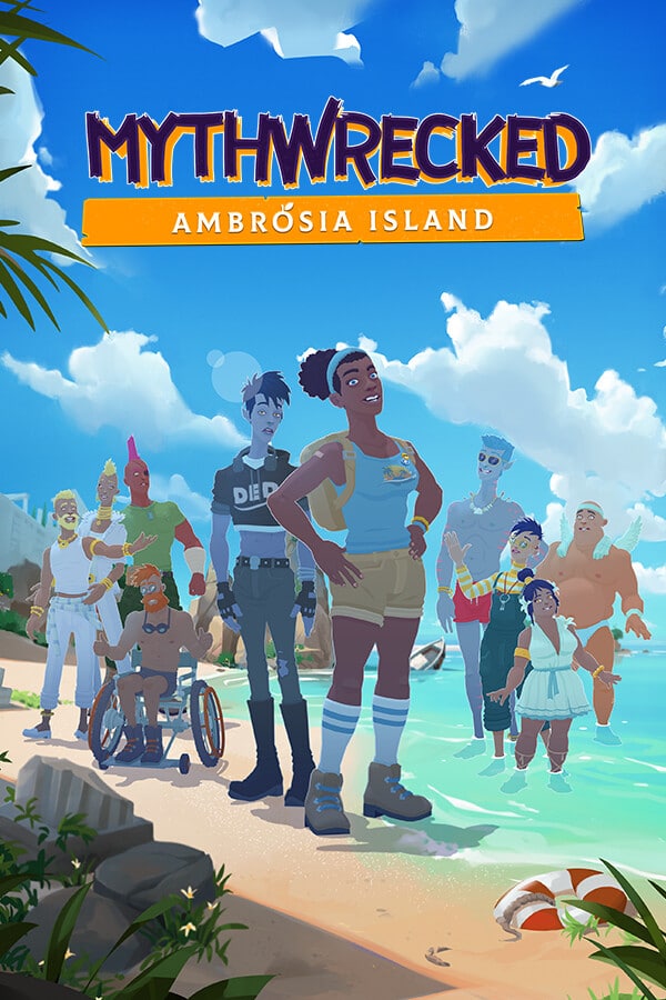 Jaquette Mythwrecked: Ambrosia Island