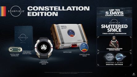 Image d'illustration pour l'article : Starfield : Le casque sans fil et la manette aux couleurs du jeu officialisées, comme son édition collector