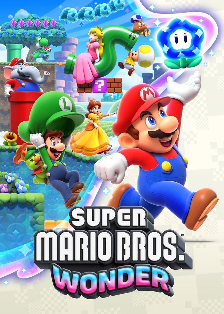 Jaquette de Super Mario Bros. Wonder