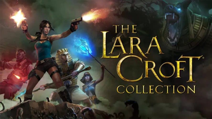 the lara croft collection keyart