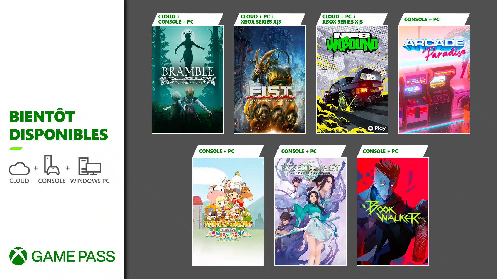 Xbox Game Pass : Need for Speed Unbound, Bramble: The Mountain King et d’autres arrivent dans le service