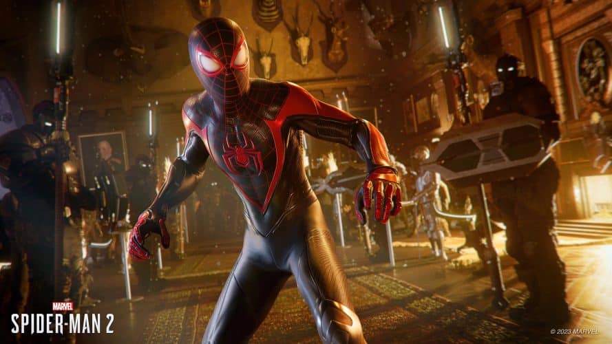 Image d\'illustration pour l\'article : Marvel’s Spider-Man 2 : La mise à jour avec le New Game + et des costumes sera disponible le 7 mars