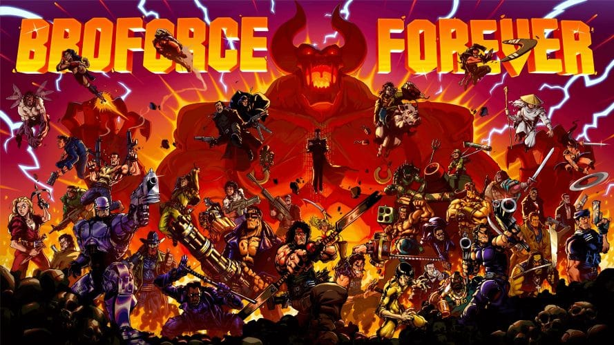 Image d\'illustration pour l\'article : 8 ans plus tard, Broforce Forever ajoute du contenu et sortira sur Xbox et Game Pass