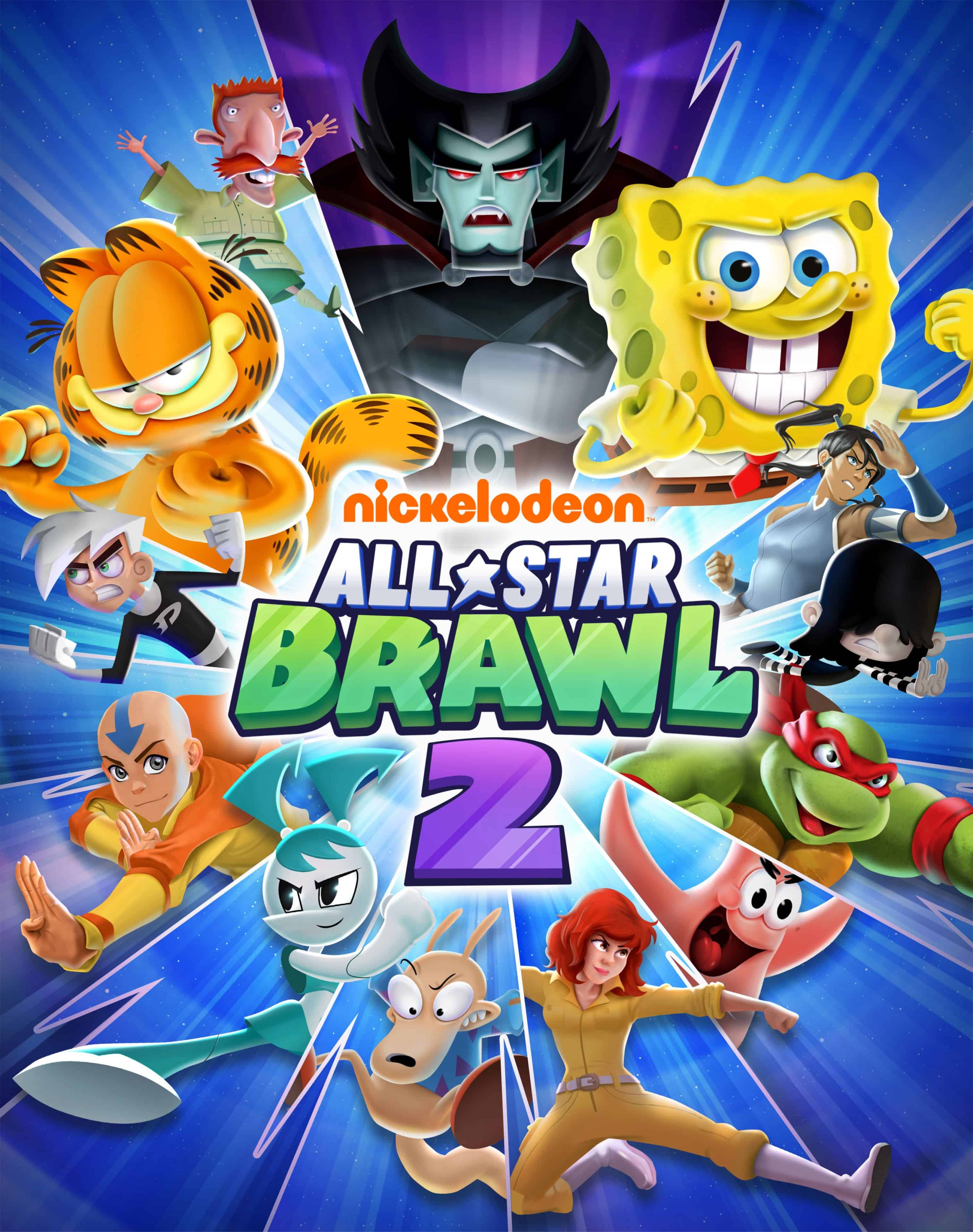 Jaquette Nickelodeon All-Star Brawl 2