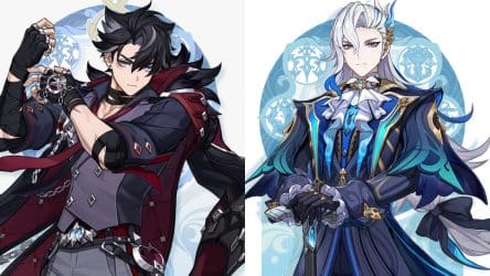 Image d'illustration pour l'article : Genshin Impact : Faites la connaissance de Wriothesley et de Neuvillette, les personnages de la version 4.1