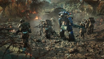 Image d'illustration pour l'article : Warhammer 40,000: Space Marine 2 : On a zigouillé du tyranide, premier avis