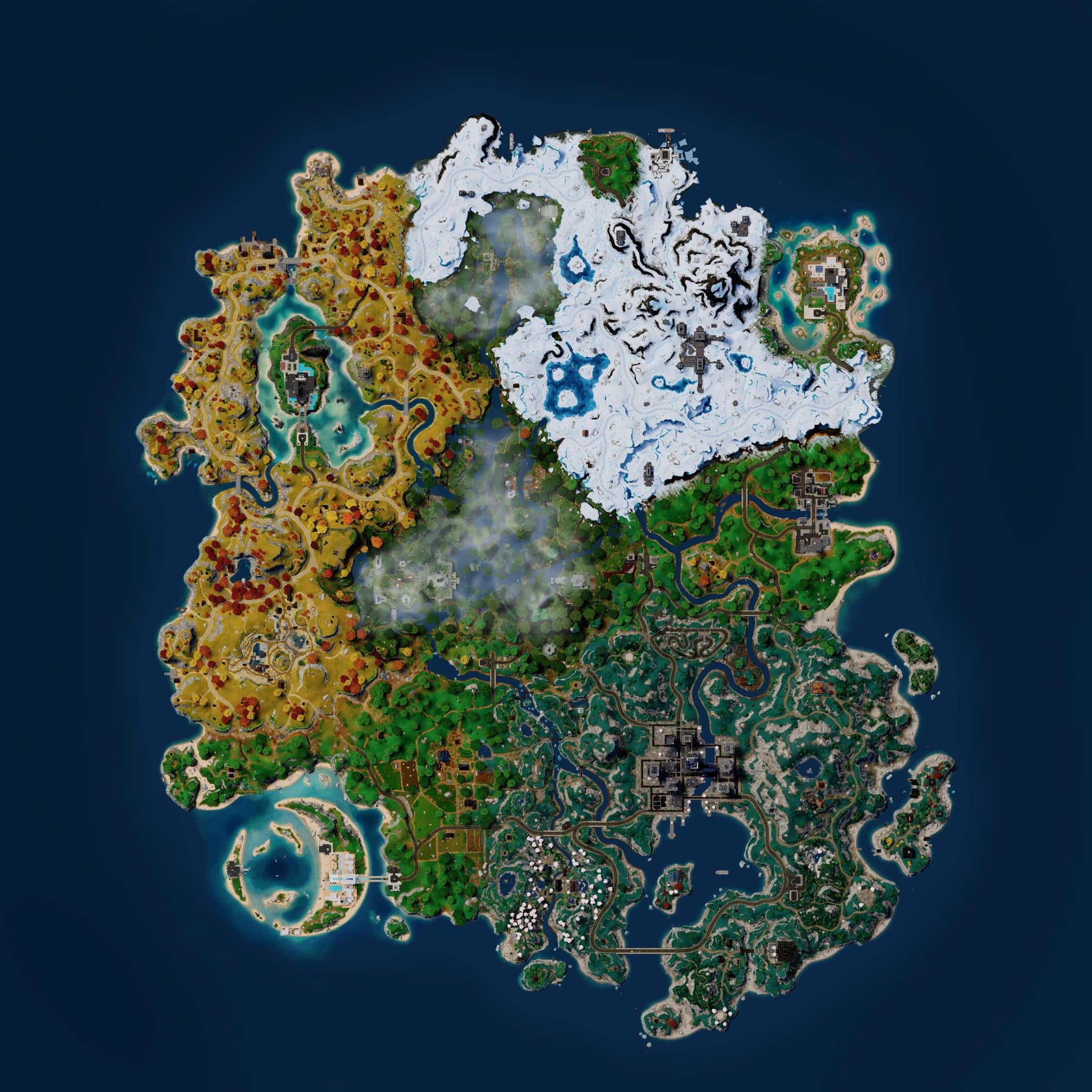 Fortnite Chapitre 4 Saison 4 La Carte De L le Se D voile Pour Une Fortnite Chapitre 4 Saison 4 La Carte De L le Se D voile Pour Une
