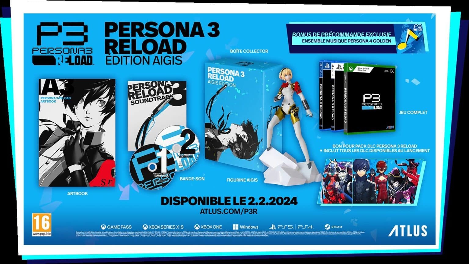 Persona 3 Reload sortira le 2 février 2024, nouveau trailer et édition ...