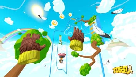 Image d'illustration pour l'article : Test Toss! - Un platformer en VR qui fait passer un bon moment, sans plus