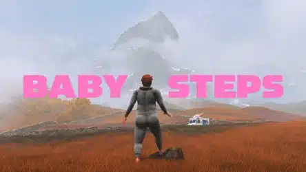 Image d\'illustration pour l\'article : Baby Steps nous emmènera dans sa curieuse randonnée pédestre le 8 septembre sur PS5 et PC