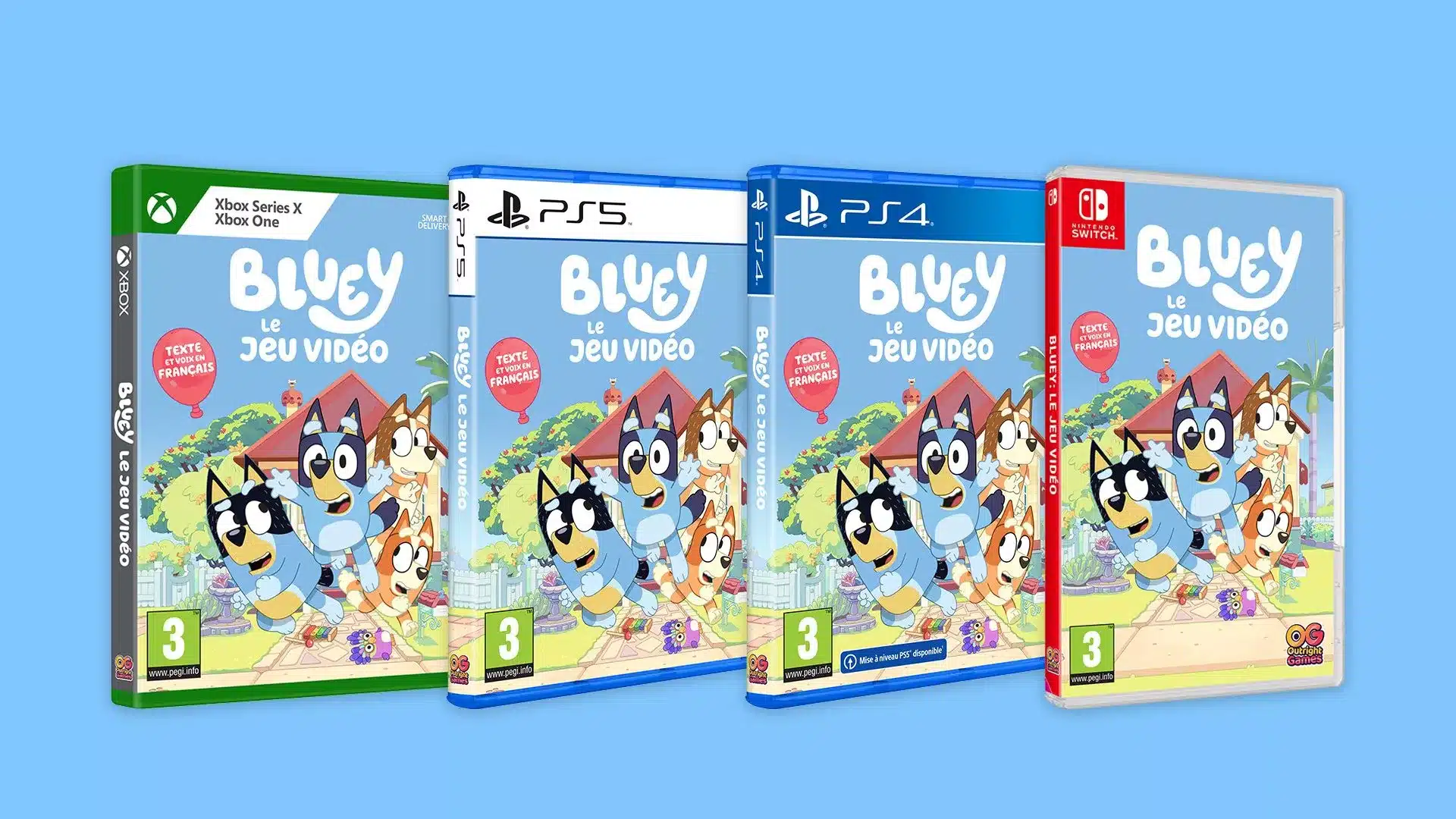 Bluey jeu video packshots 1