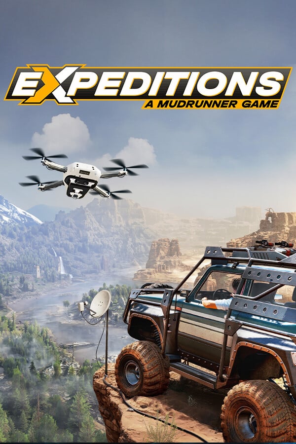 Jaquette Expeditions: A Mudrunner Game