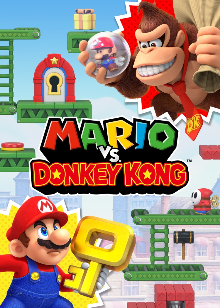 Jaquette Mario vs Donkey Kong