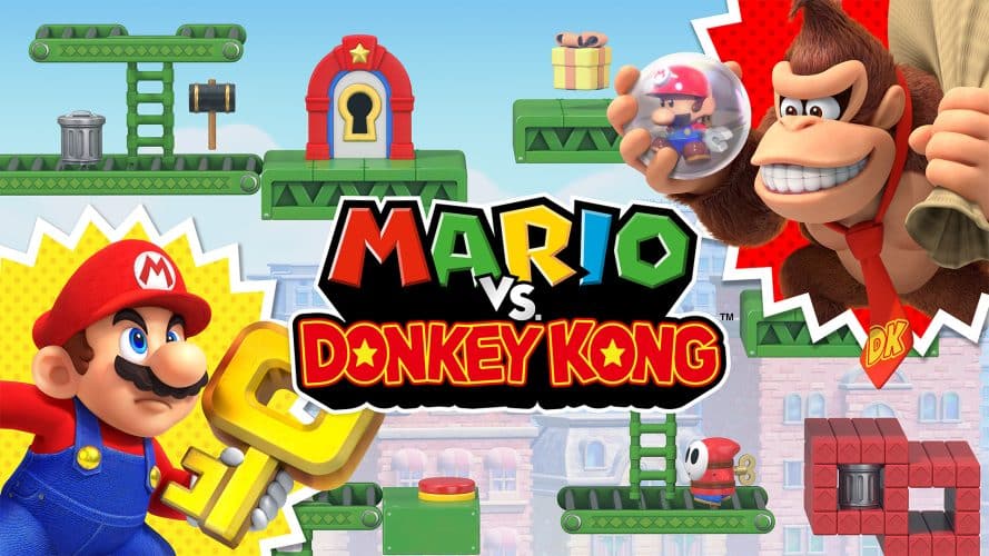Image d\'illustration pour l\'article : Test Mario vs. Donkey Kong – Un excellent jeu de casse-têtes à faire seul ou à deux