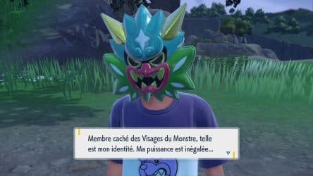Image d'illustration pour l'article : Trouver les sept membres du clan des Visages du Monstre - Pokémon Écarlate et Violet