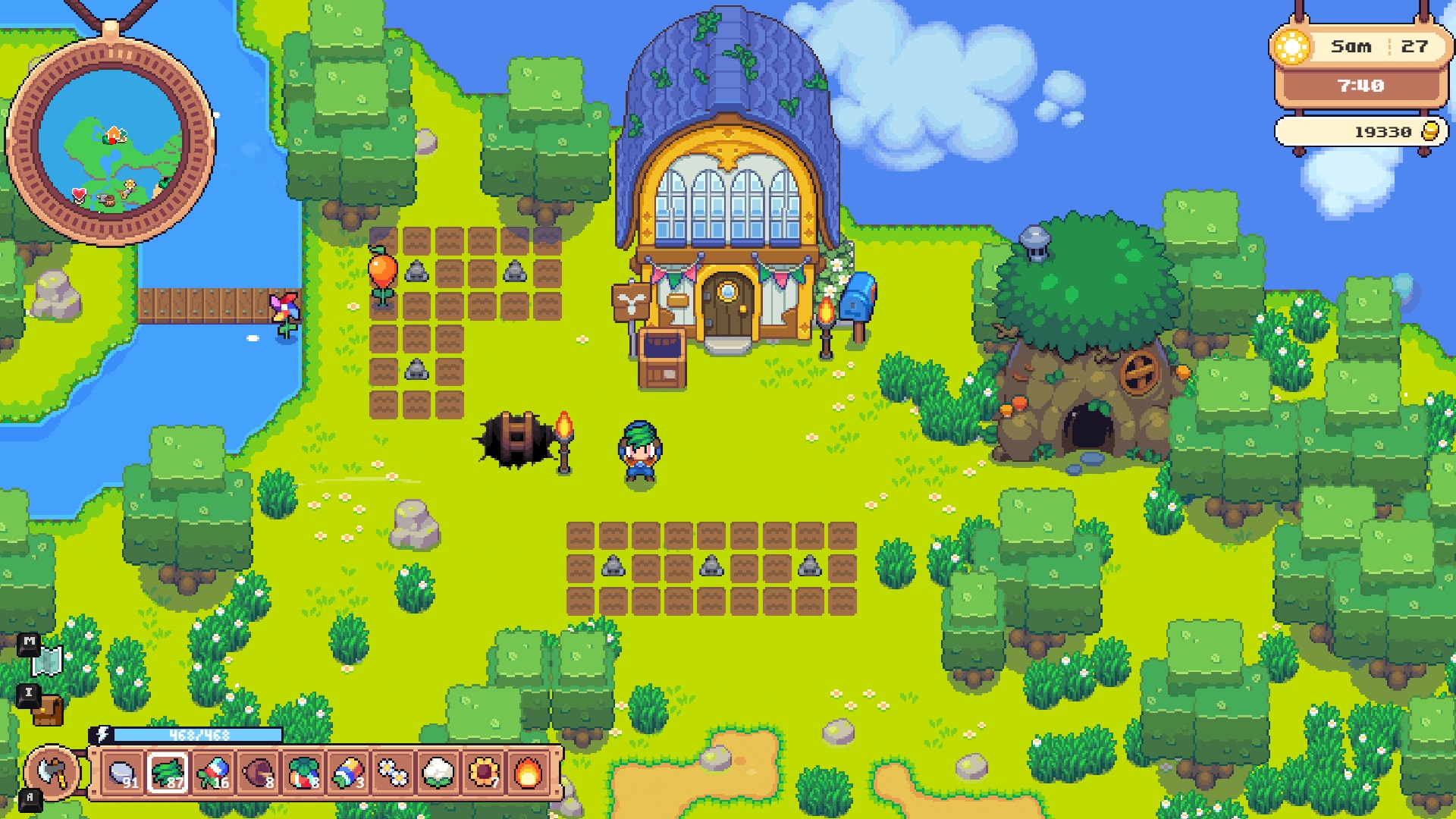 Moonstone island agriculture