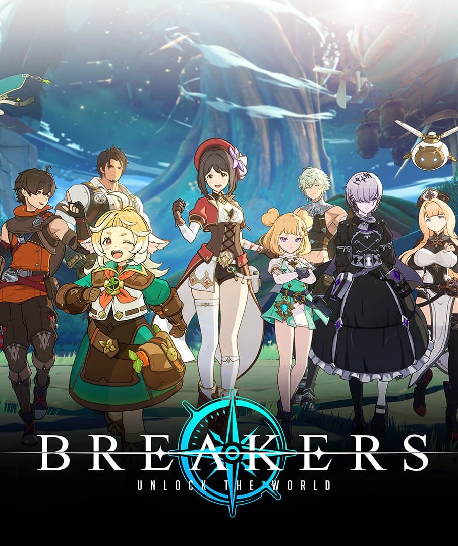 Jaquette de Breakers: Unlock the World