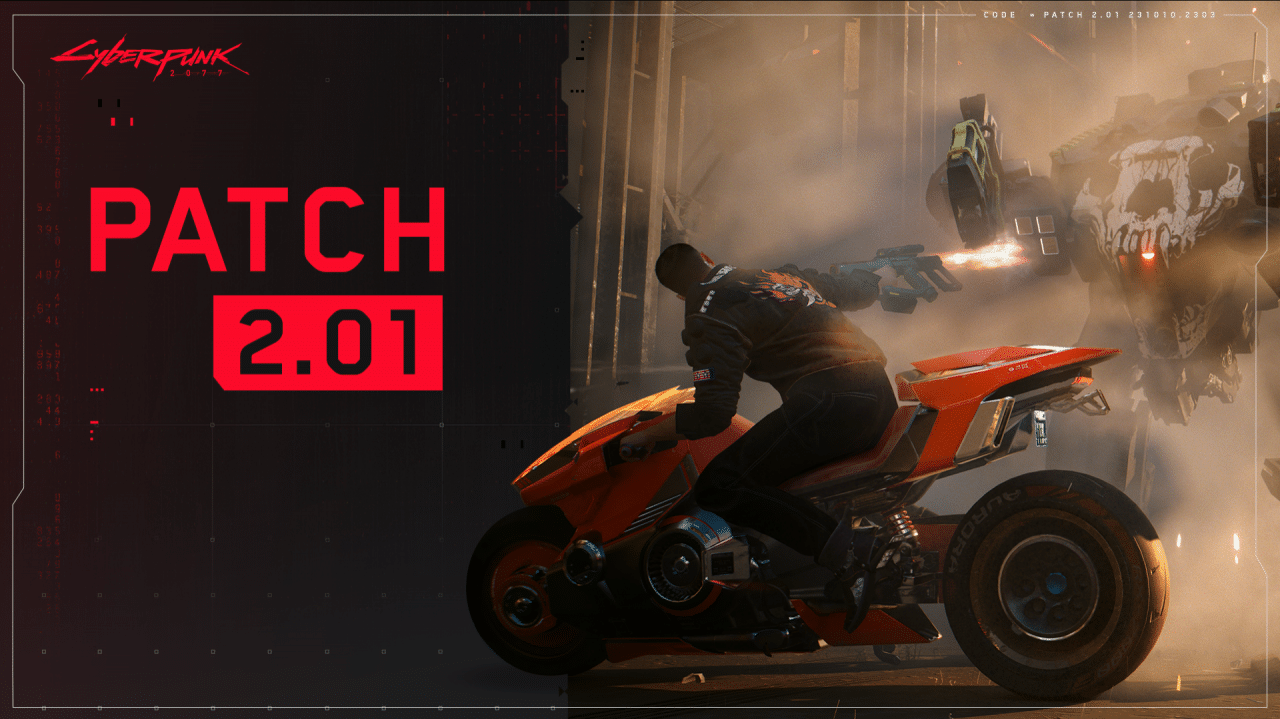 Cyberpunk 2077 Le patch 2.01 disponible, voici la liste des changements et correctifs