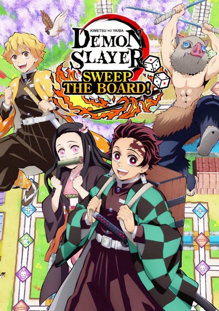 Jaquette de Demon Slayer Kimetsu no Yaiba: Sweep the Board!