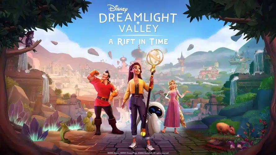 Image d\'illustration pour l\'article : Disney Dreamlight Valley dévoile sa roadmap pour 2024 avec son extension payante A Rift in Time et son multijoueur