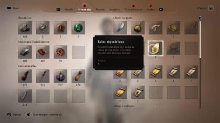 Image d'illustration pour l'article : Localisation de tous les éclats mystérieux | Guide Assassin's Creed Mirage