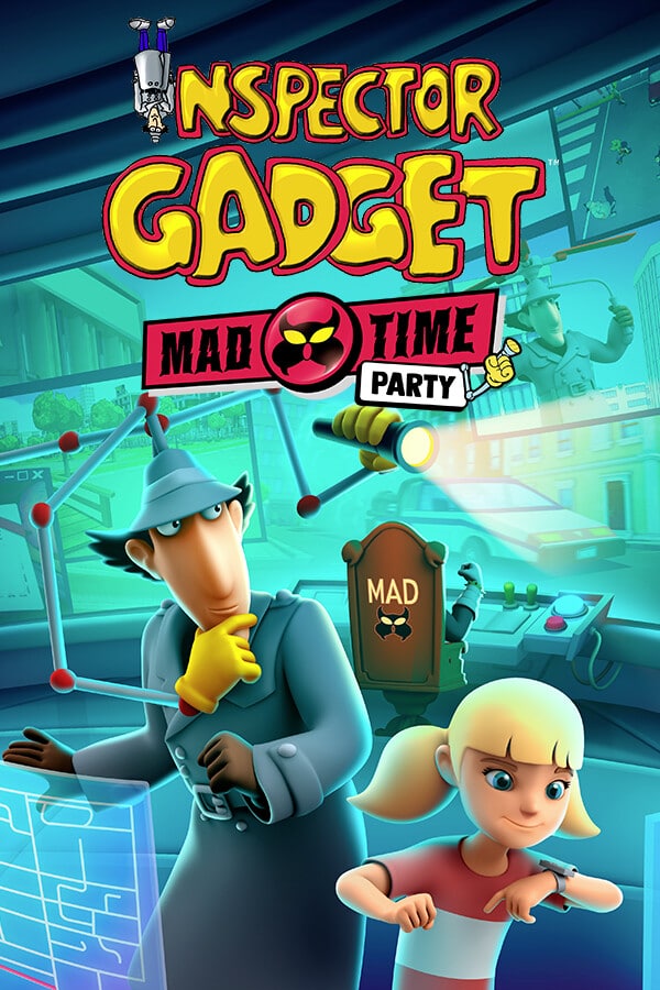 Jaquette Inspecteur Gadget – Mad Time Party