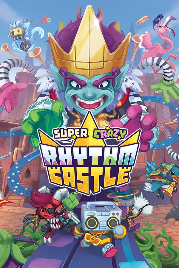 Jaquette Super Crazy Rhythm Castle