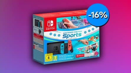 Image d'illustration pour l'article : Black Friday : Le pack console Nintendo Switch + Nintendo Switch Sports est à son meilleur prix juste avant les fêtes