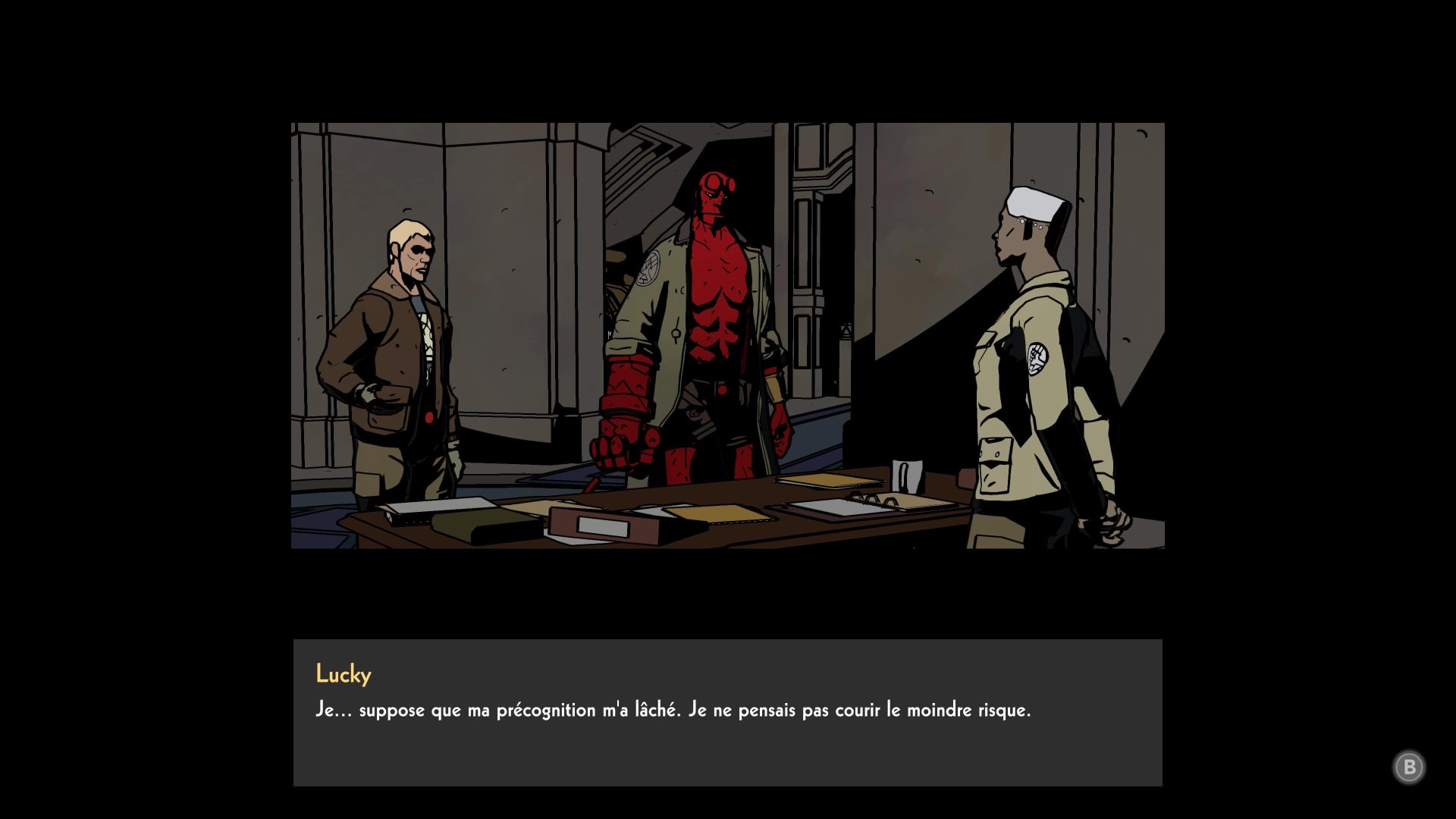 Hellboy : web of wyrd narration