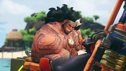 Image d'illustration pour l'article : Overwatch 2 dévoile les premières images de son nouveau héros jouable, l'imposant Mauga