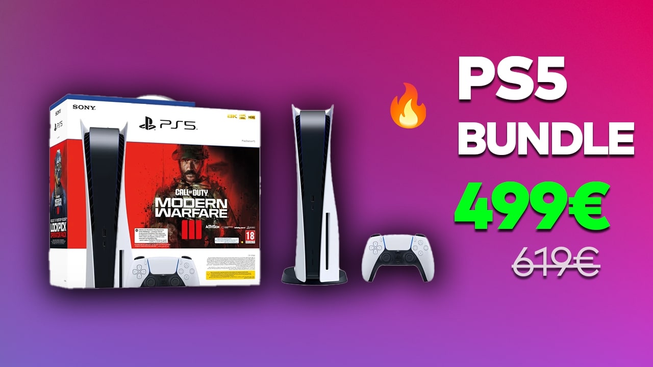 Un nouveau pack PS5 Standard + Call of Duty Modern Warfare III est à un prix imbattable