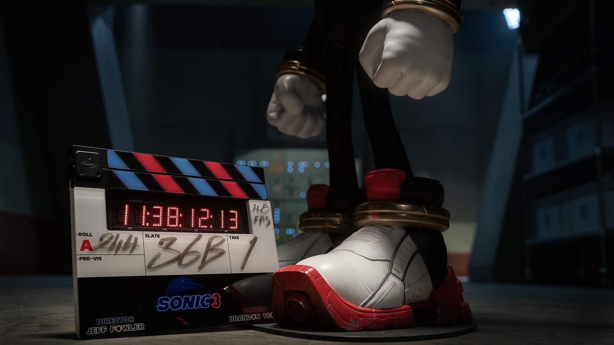 Sonic Le Film 3 : Une première image avec un bout de Shadow pour rappeler que la suite arrive fin 2024