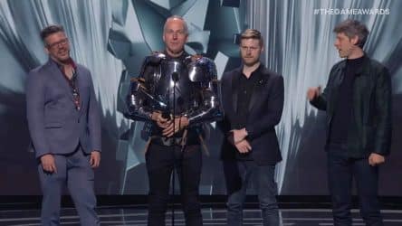 Image d'illustration pour l'article : Baldur's Gate 3 : Voici ce que voulait dire Swen Vincke, PDG de Larian, au micro des Game Awards si on lui avait laissé le temps