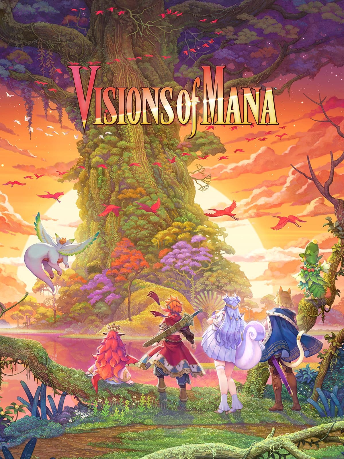 Jaquette Visions of Mana