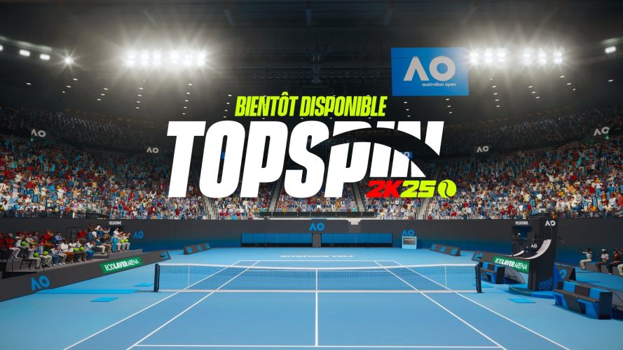 Image d\'illustration pour l\'article : 2K Games annonce le retour de ses jeux de tennis Top Spin avec TopSpin 2K25