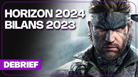 Image d'illustration pour l'article : Débrief' : Fin 2023, horizon 2024, Metal Gear Solid Remake, Horizon MMO et Star Wars Outlaws