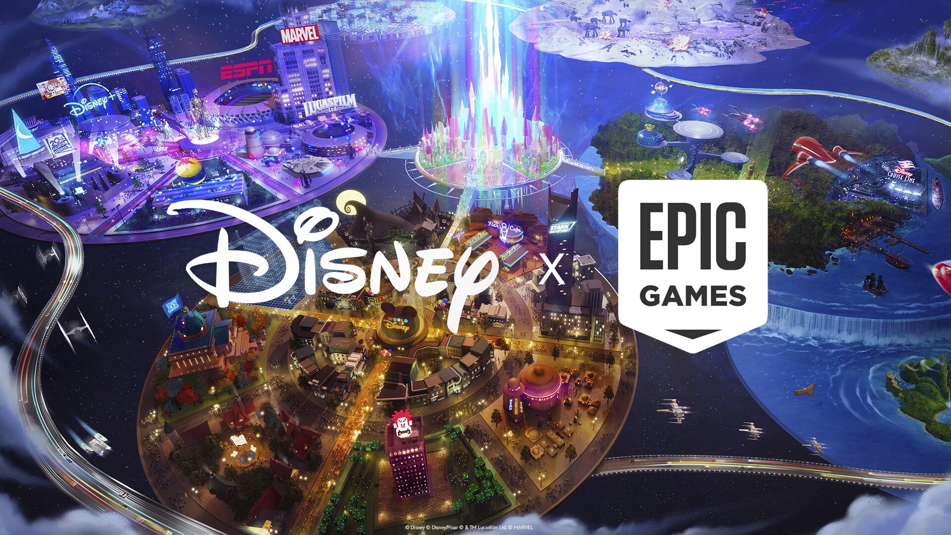 Disney investit 1,5 milliard de dollars dans Epic Games pour créer un nouvel univers permanent dans Fortnite