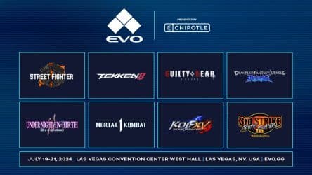 Image d'illustration pour l'article : EVO 2024 : la compétition annonce sa sélection de jeux de combat pour cette année