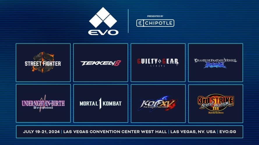 EVO 2024 : la compétition annonce sa sélection de jeux de combat pour cette année