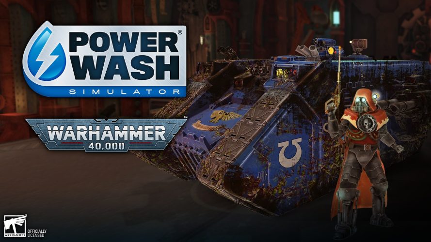 Image d\'illustration pour l\'article : PowerWash Simulator va bientôt nettoyer l’univers crasseux de Warhammer 40,000