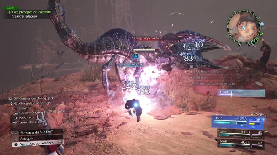 Des présages de calamité Soluce Final Fantasy VII Rebirth