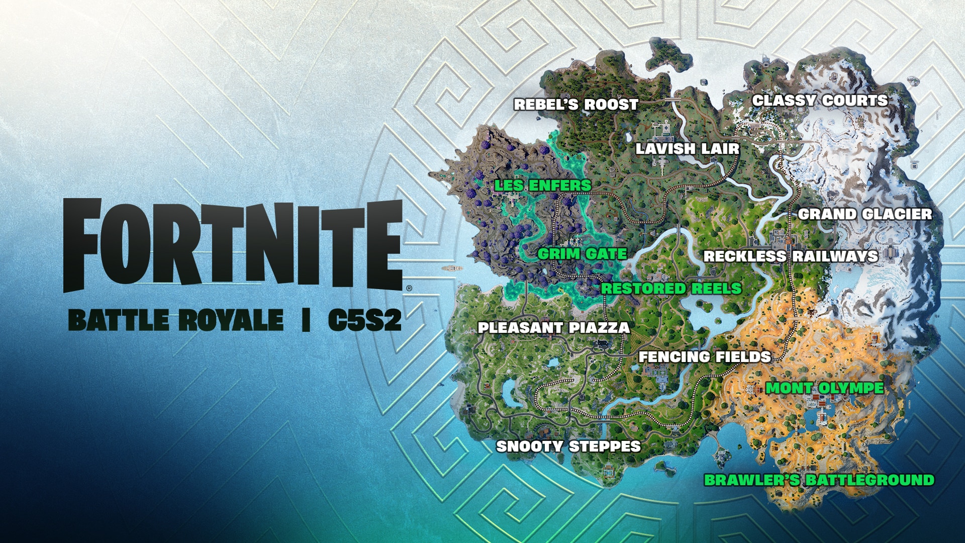 Fortnite map mythes mortels 3