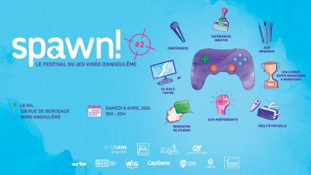 Image d'illustration pour l'article : Le festival du jeu vidéo Spawn revient à Angoulême le 6 avril prochain