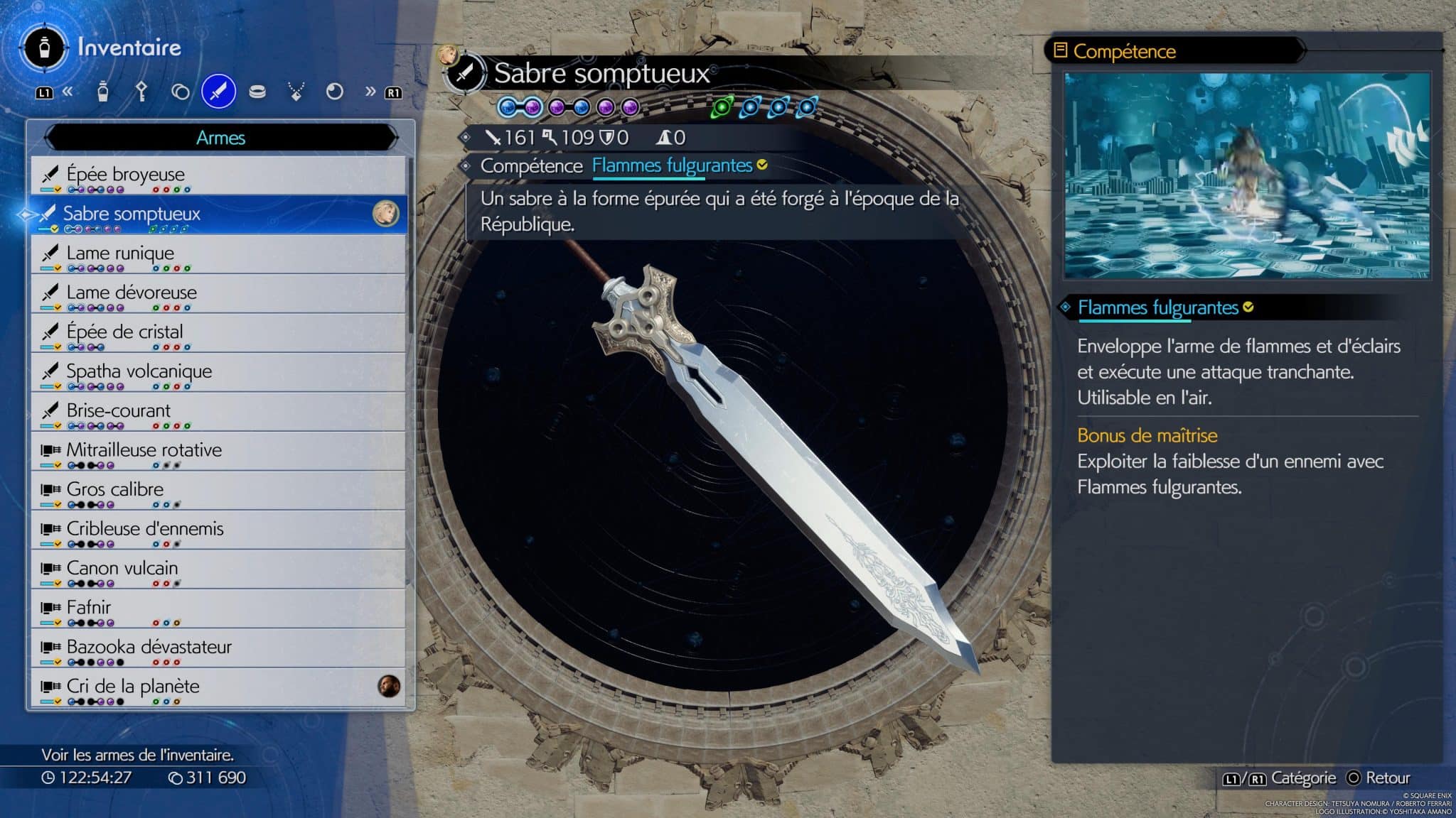 Toutes les armes Guide Final Fantasy VII Rebirth