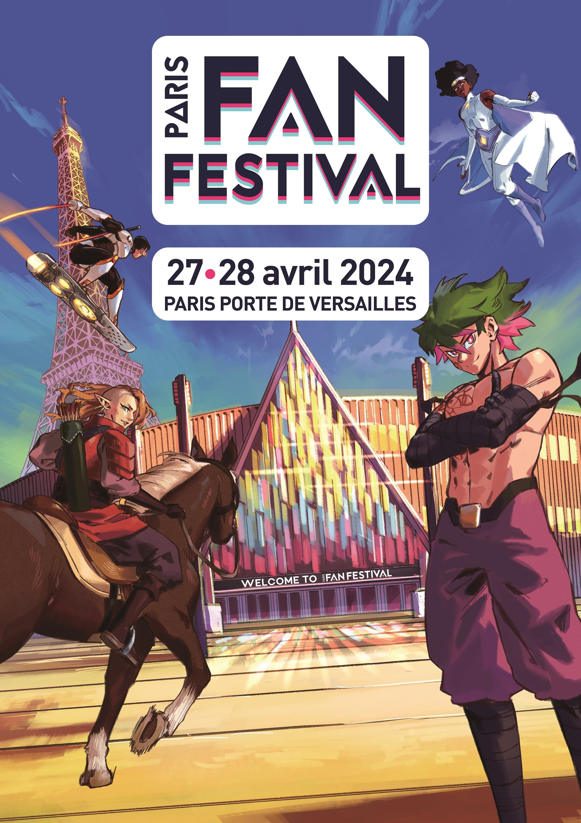 Paris fan festival 2024 affiche 1 1