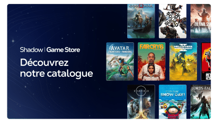 Image d'illustration pour l'article : Shadow : l'entreprise française du cloud computing lance le Shadow Game Store avec des jeux à prix cassé