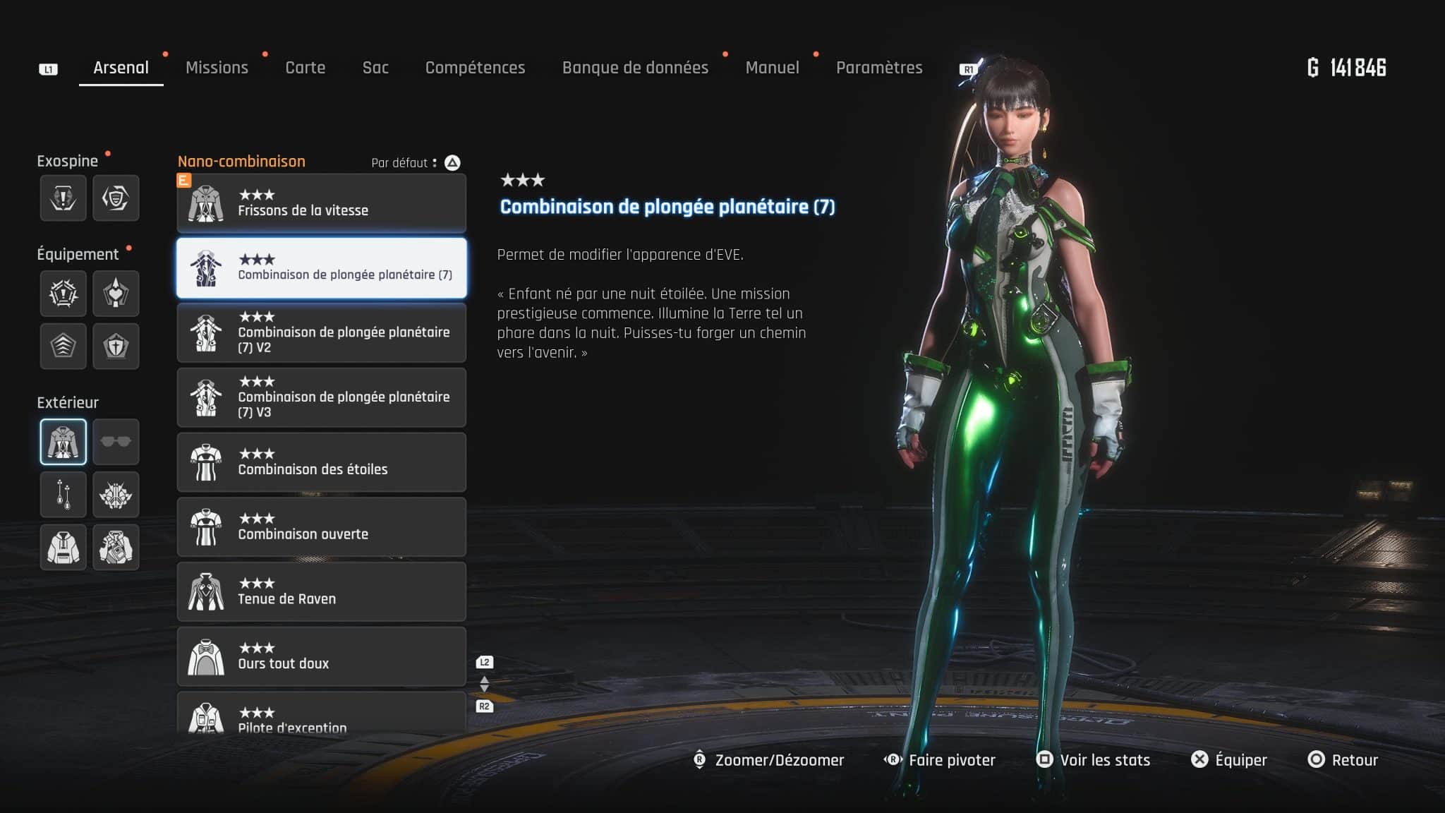 Toutes les tenues pour EVE et comment les débloquer Stellar Blade