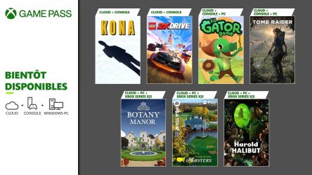 Image d'illustration pour l'article : Xbox Game Pass : Les jeux d'avril avec LEGO 2K Drive, Tomb Raider ou Harold Halibut